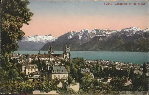 Lausanne VD  / Lausanne /Bz. Lausanne City