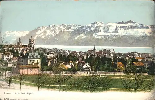 Lausanne VD  / Lausanne /Bz. Lausanne City