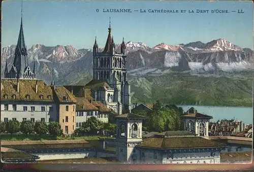 Lausanne VD Cathedrale Dent Oche / Lausanne /Bz. Lausanne City