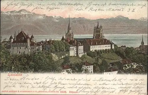 Lausanne VD  / Lausanne /Bz. Lausanne City