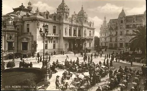 wz47997 Monte-Carlo Casino Cafe de Paris Kategorie. Monte-Carlo Alte Ansichtskarten