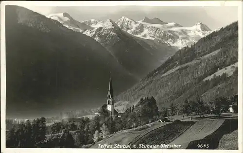 Telfes Stubai Stubaier Gletscher Kat. Telfes im Stubai