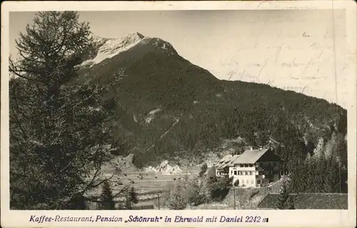 Ehrwald Tirol Pension Schoenruh Daniel / Ehrwald /