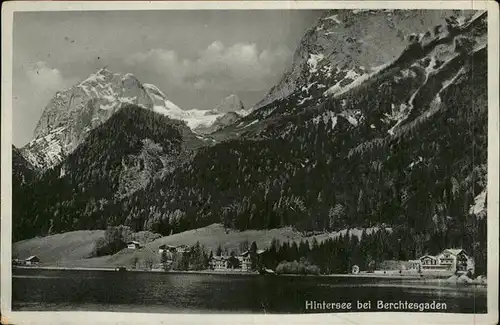 Hintersee Salzburg  Kat. Hintersee