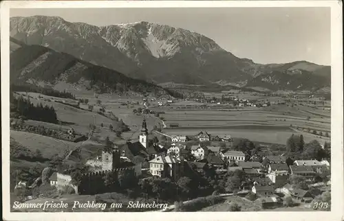 Puchberg Schneeberg Panorama Kat. Puchberg am Schneeberg