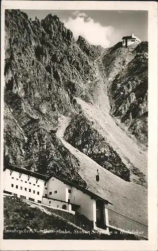 Innsbruck Nordkettenbahn Station Seegrube Hafelekar Kat. Innsbruck