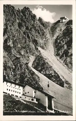 Innsbruck Nordkettenbahn Seegrube Hafelekar Kat. Innsbruck