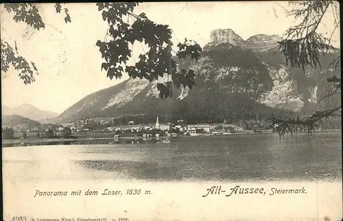 Altaussee Panorama Loser / Altaussee /Liezen