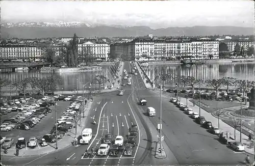 Geneve GE Le Pont du Mont-Blanc Kat. Geneve