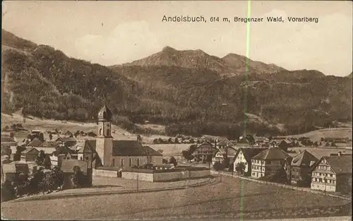 Andelsbuch Vorarlberg Panorama / Andelsbuch /Bludenz-Bregenzer Wald