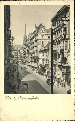 Wien Kaertnerstrasse Kat. Wien