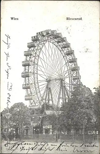 Wien Riesenrad Kat. Wien