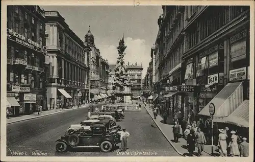 Wien Graben Dreifaltigkeitssaeule Kat. Wien