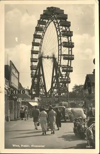 Wien Prater Riesenrad Kat. Wien