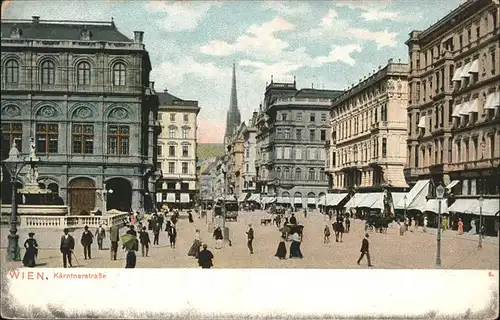 Wien Kaerntnerstrasse Kat. Wien