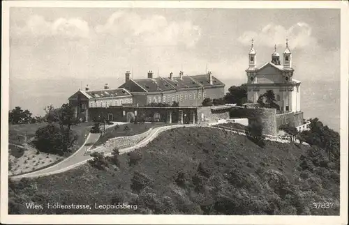 Wien Hoehenstrasse Leopoldsberg Kat. Wien