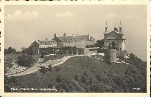 Wien Hoehenstrasse Leopoldsberg Kat. Wien