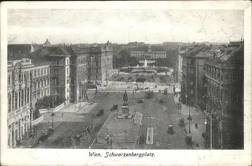 Wien Schwarzenbergplatz Kat. Wien