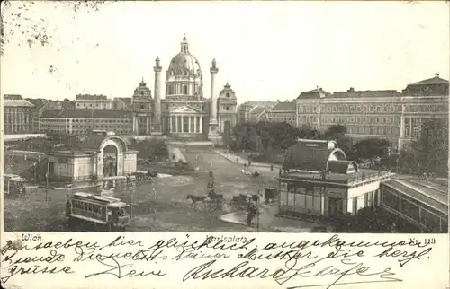 Wien Karlsplatz Kat. Wien