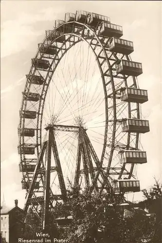 Wien Prater Riesenrad Kat. Wien