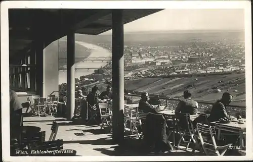 Wien Kahlenbergterrasse Kat. Wien