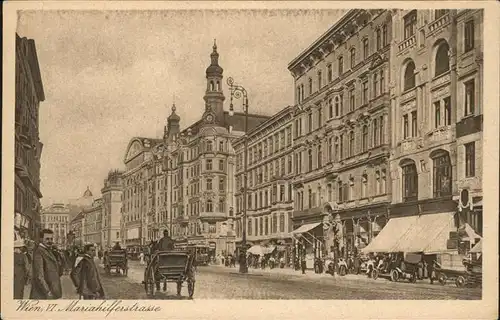 Wien Mariahilferstrasse Kat. Wien