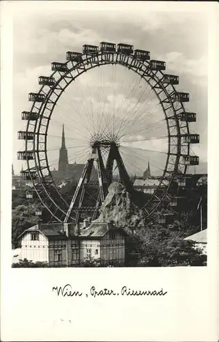 Wien Prater Riesenrad Kat. Wien