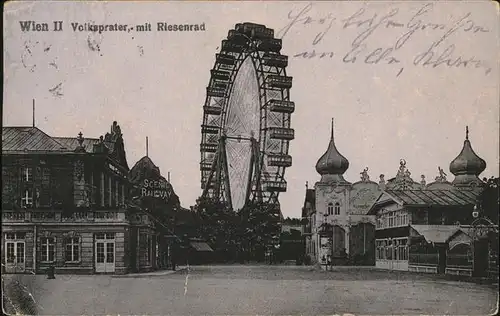 Wien Prater Riesenrad Kat. Wien