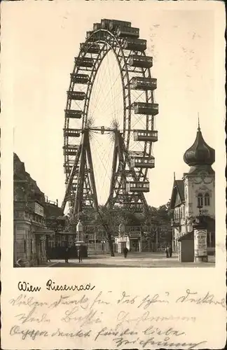 Wien Riesenrad Kat. Wien