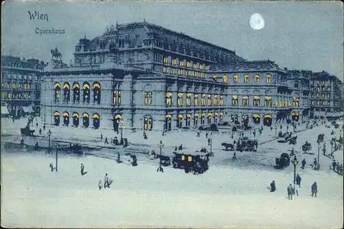 Wien Opernhaus Kat. Wien