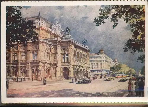 Wien Staatsoper Kat. Wien