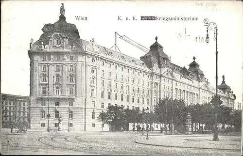 Wien Kriegsministerium Kat. Wien