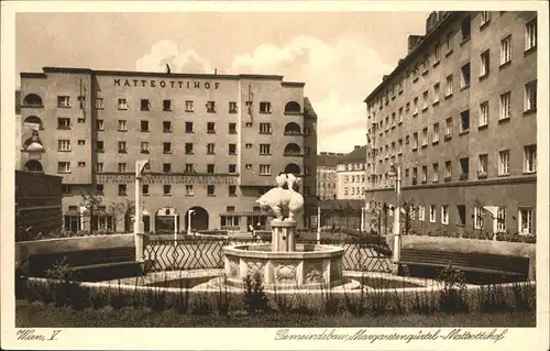 Wien Matteottihof Margaretenguertel Kat. Wien