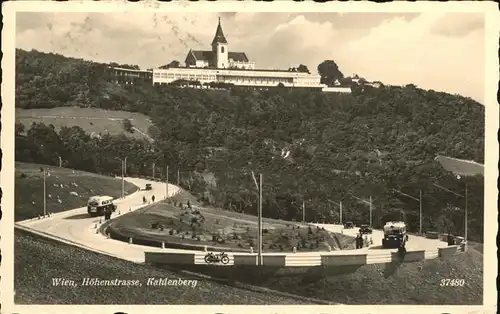 Wien Oesterreich Kaldenberg Hoehenstrasse Bus Kat. Wien