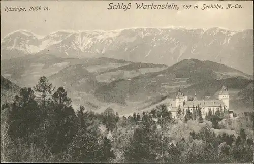 Raxalpe Schloss Wartenstein