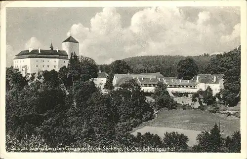 Gloggnitz Niederoesterreich Schloss Kranichberg Schlossgasthof / Gloggnitz /Niederoesterreich-Sued