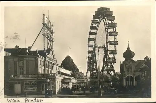 Wien Oesterreich Prater Riesenrad Kat. Wien