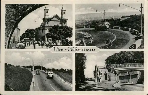 Wien Oesterreich Hoehenstrasse Bus Kat. Wien