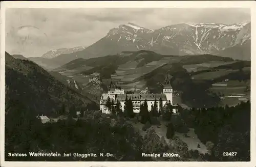 Gloggnitz Niederoesterreich Schloss Wartenstein / Gloggnitz /Niederoesterreich-Sued