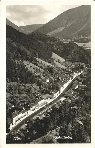 Schottwien Eisenbahnstrecke Kat. Schottwien