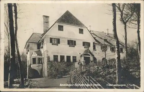 Anninger Schutzhaus Hochanninger