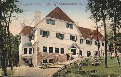 Anninger Hochanninger Schutzhaus