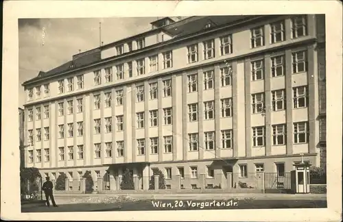 Wien Oesterreich Vorgartenstr.  Kat. Wien