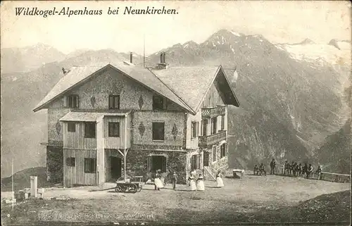 Wildkogelhaus Alpenhaus Neunkirchen Kat. Neukirchen am Grossvenediger
