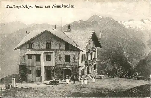 Wildkogelhaus Alpenhaus Neunkirchen Kat. Neukirchen am Grossvenediger