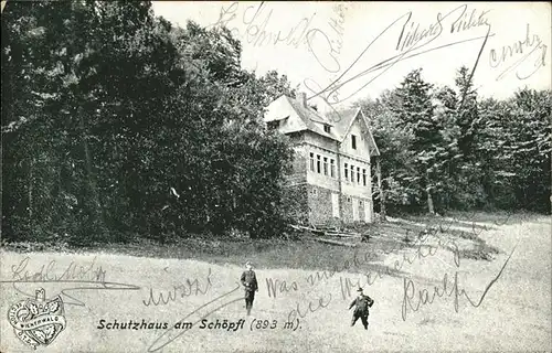 Schoepfl Schutzhaus Wappen