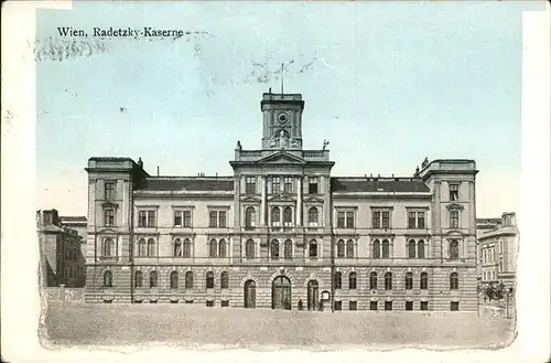 Wien Oesterreich Radetzky Kaserne Kat. Wien
