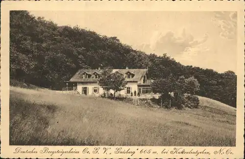 Gaisberg Deutsches Bergsteigerheim Kat. Salzburg