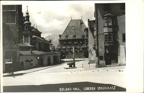 Bad Hall Oberoesterreich Solbad Oberer Stadtplatz / Bad Hall /Steyr-Kirchdorf