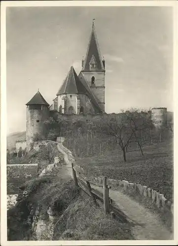 Weissenkirchen Wachau Pfarrkirche Osten  / Weissenkirchen in der Wachau /Waldviertel